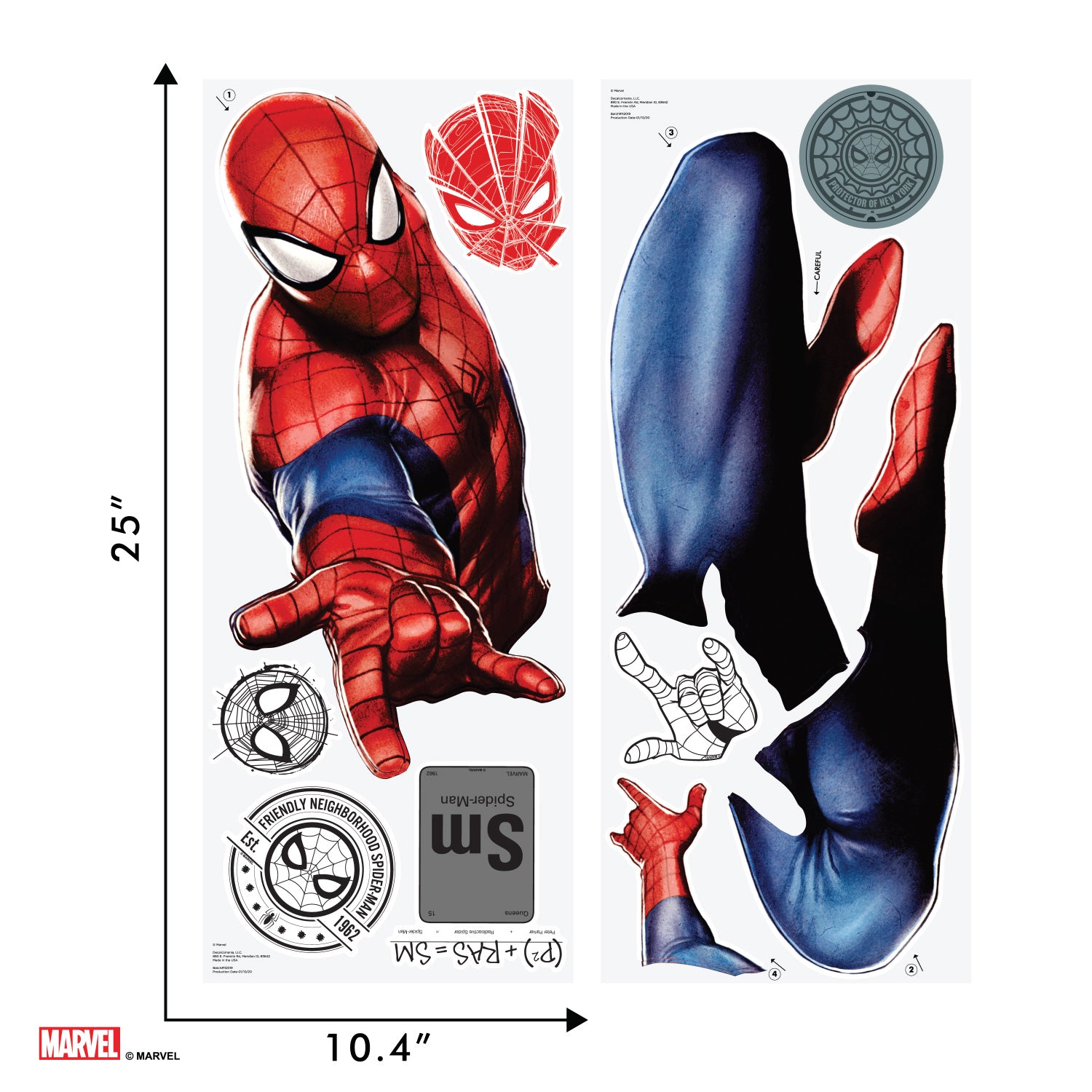 Spiderman For Walls