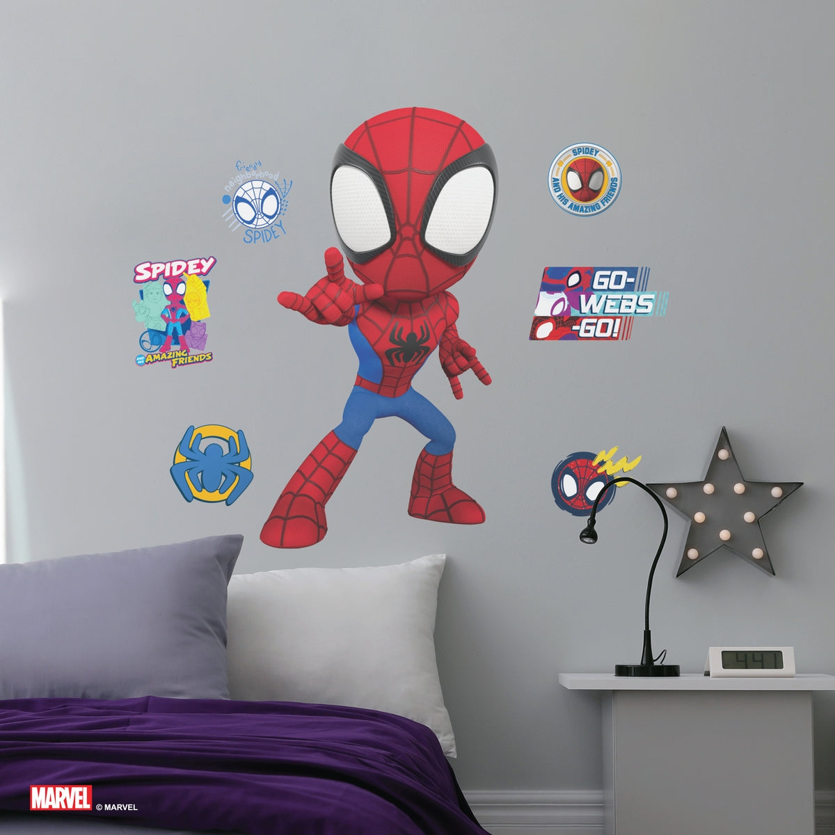 Spidey Interactive Wall Decal