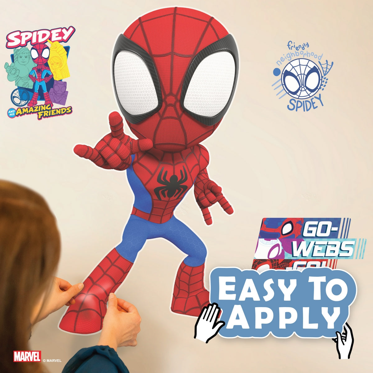 Spidey Interactive Wall Decal