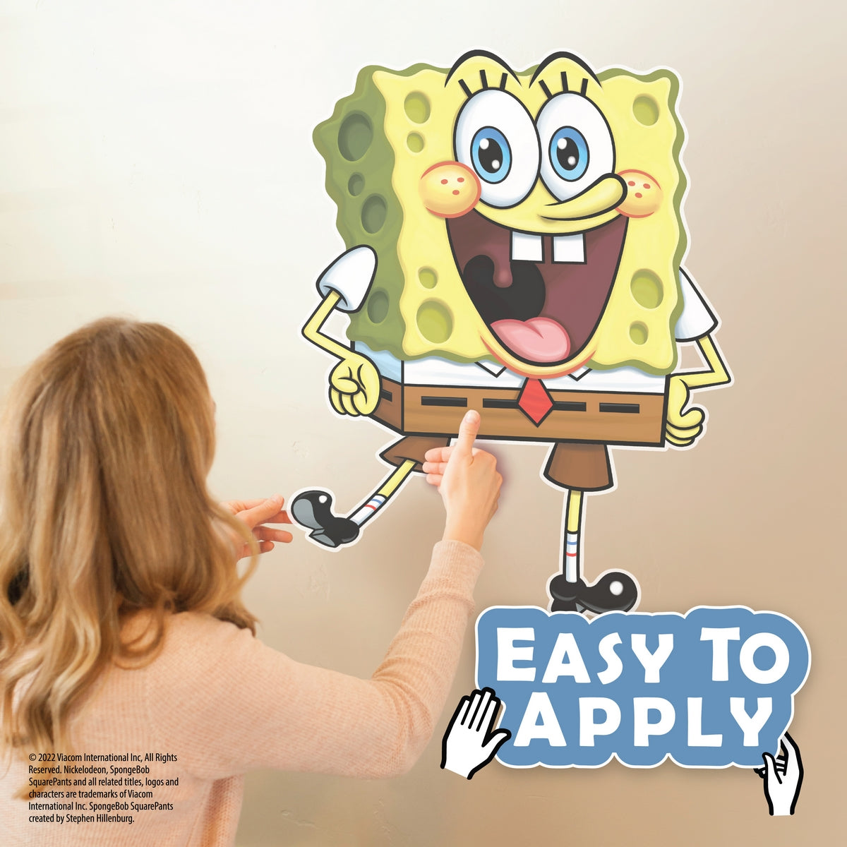 SpongeBob SquarePants Interactive Wall Decal