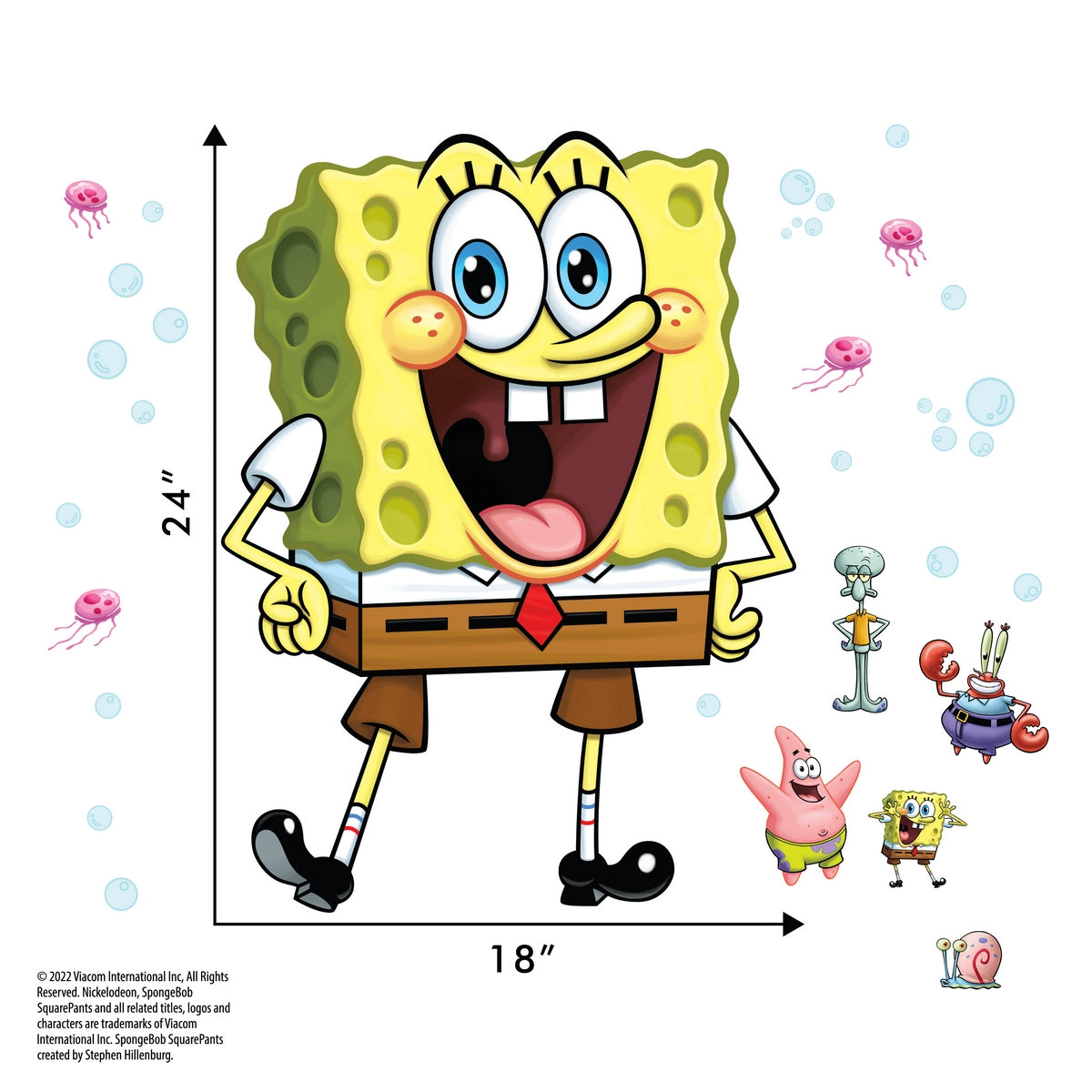 SpongeBob SquarePants Interactive Wall Decal