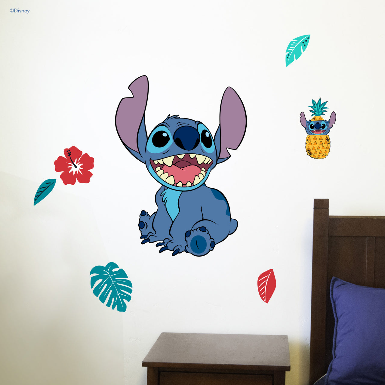 Lilo And STITCH Childrens Kids Nursery Wall Stickers Bedroom Decal Art  Vinyl