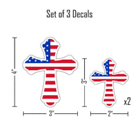 Thumbnail for USA Flag Crosses