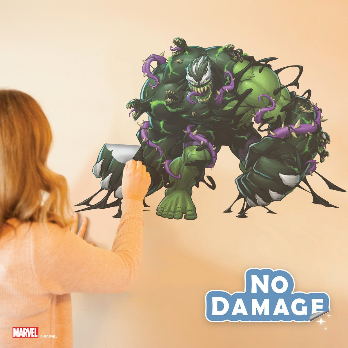 Venomized Hulk Interactive Wall Decal