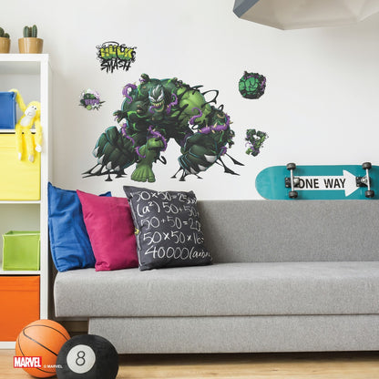 Venomized Hulk Interactive Wall Decal