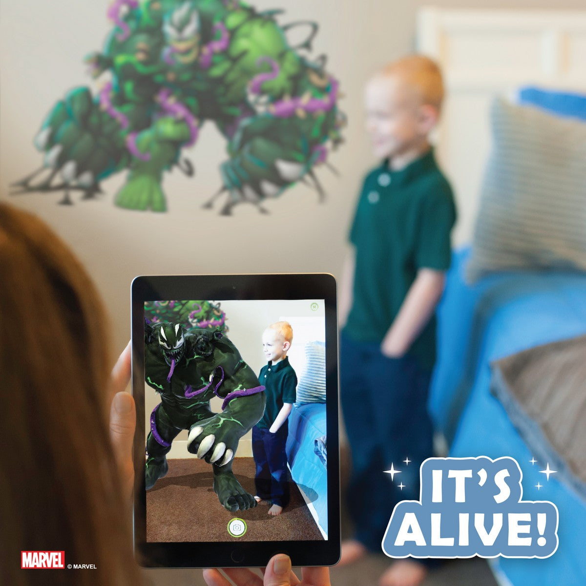 Venomized Hulk Interactive Wall Decal