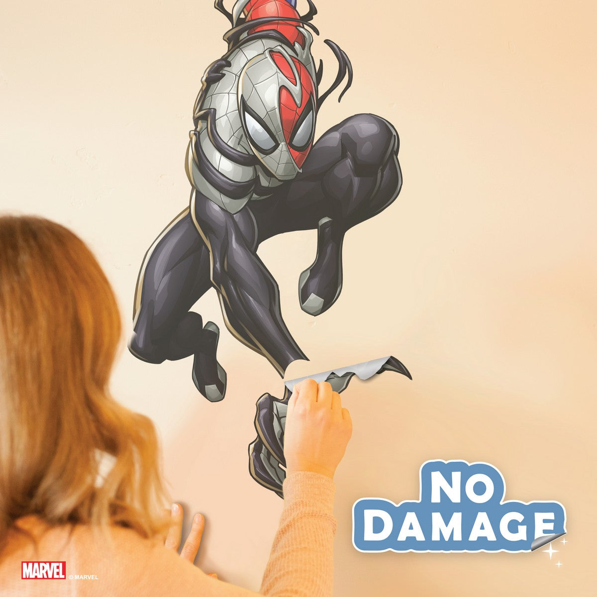 Venomized Spider-Man Interactive Wall Decal