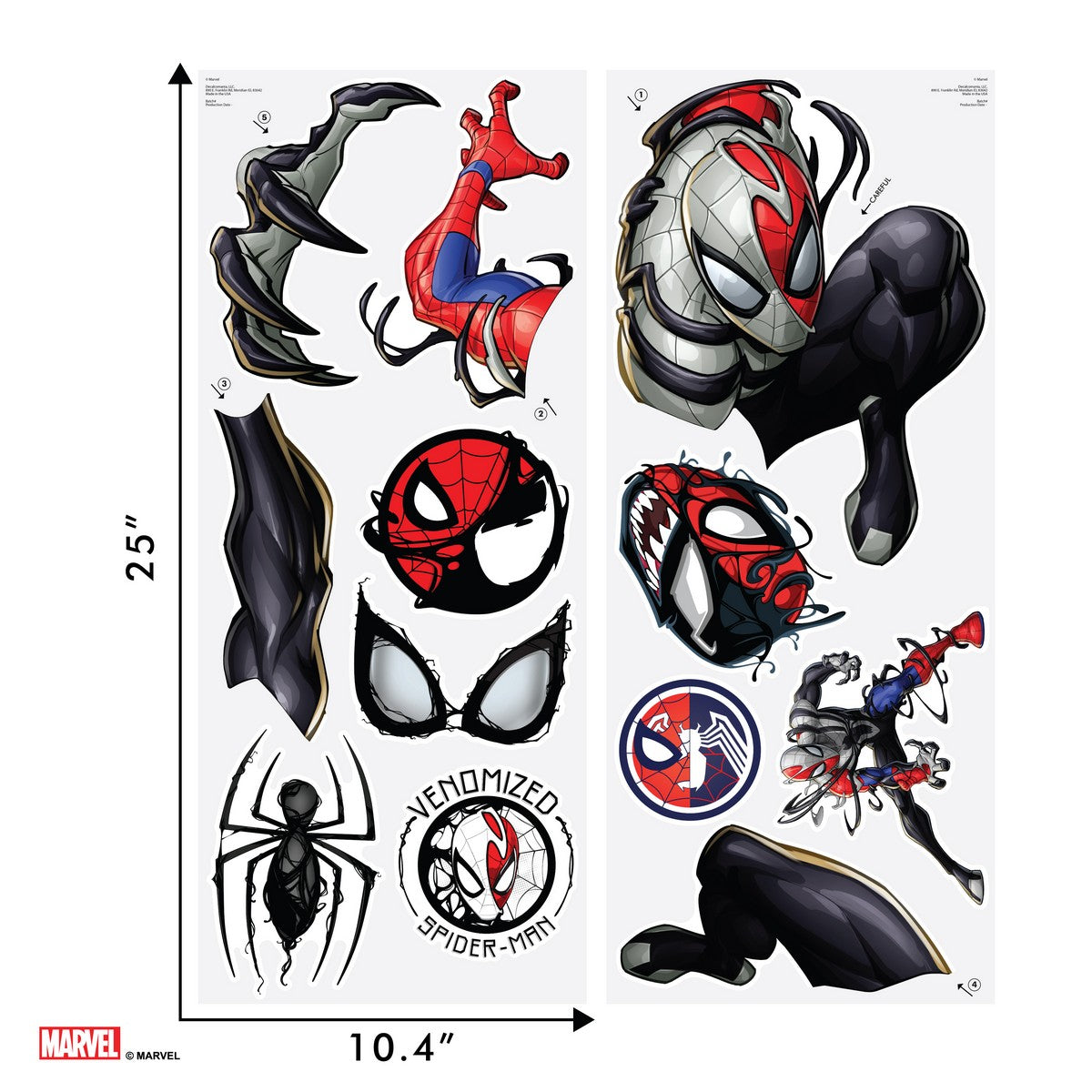 1pcs Spiderman And His Amazing Friends Temporary Tattoo Stickers Anime  Sticker Arm Hand Face Fake Tattoo Decal Kids Body Toy - Ballons &  Accessories - AliExpress